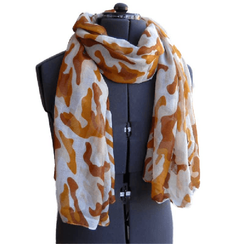 Sciarpa foulard pareo kefiah pashmina uomo donna mimetica collo scialle unisex fuxia/blu